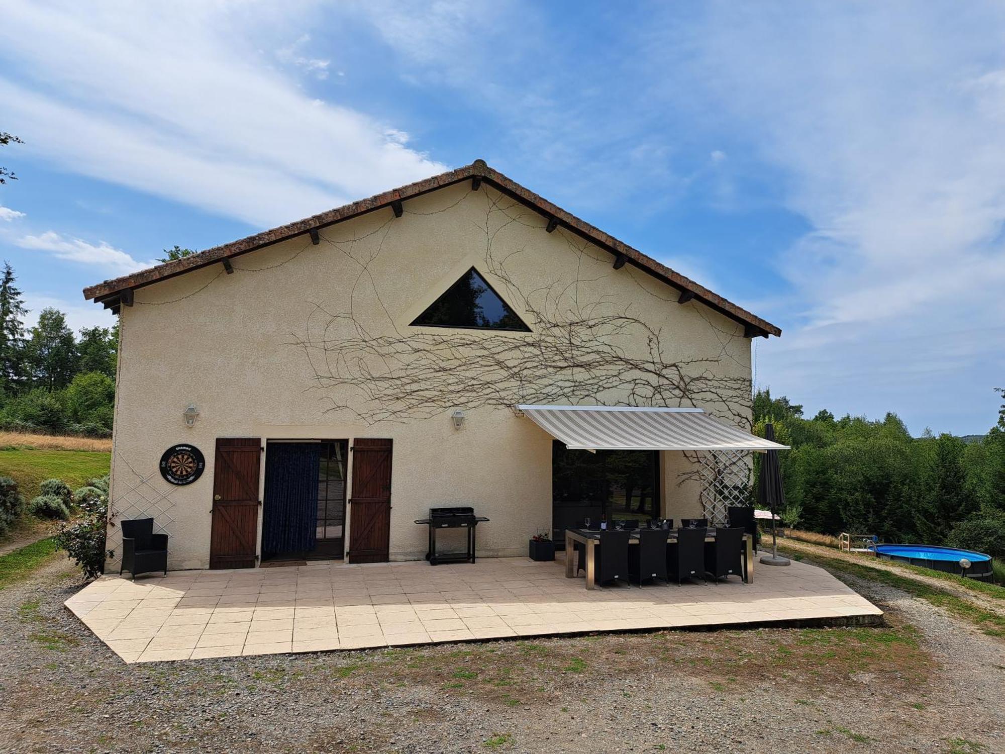 "Le Petit Bonheur" Gite Van 4 Tot 12 Personen Met Prive Vijver Van 2Ha Maisonnais-Sur-Tardoire Exterior foto